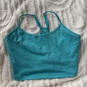Bombshell Sportswear Teal Long Line Bra
